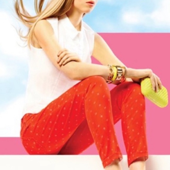 Two by Vince Camuto Pants - Vince Camuto Red Skinny Jeans Size 28 P Petite